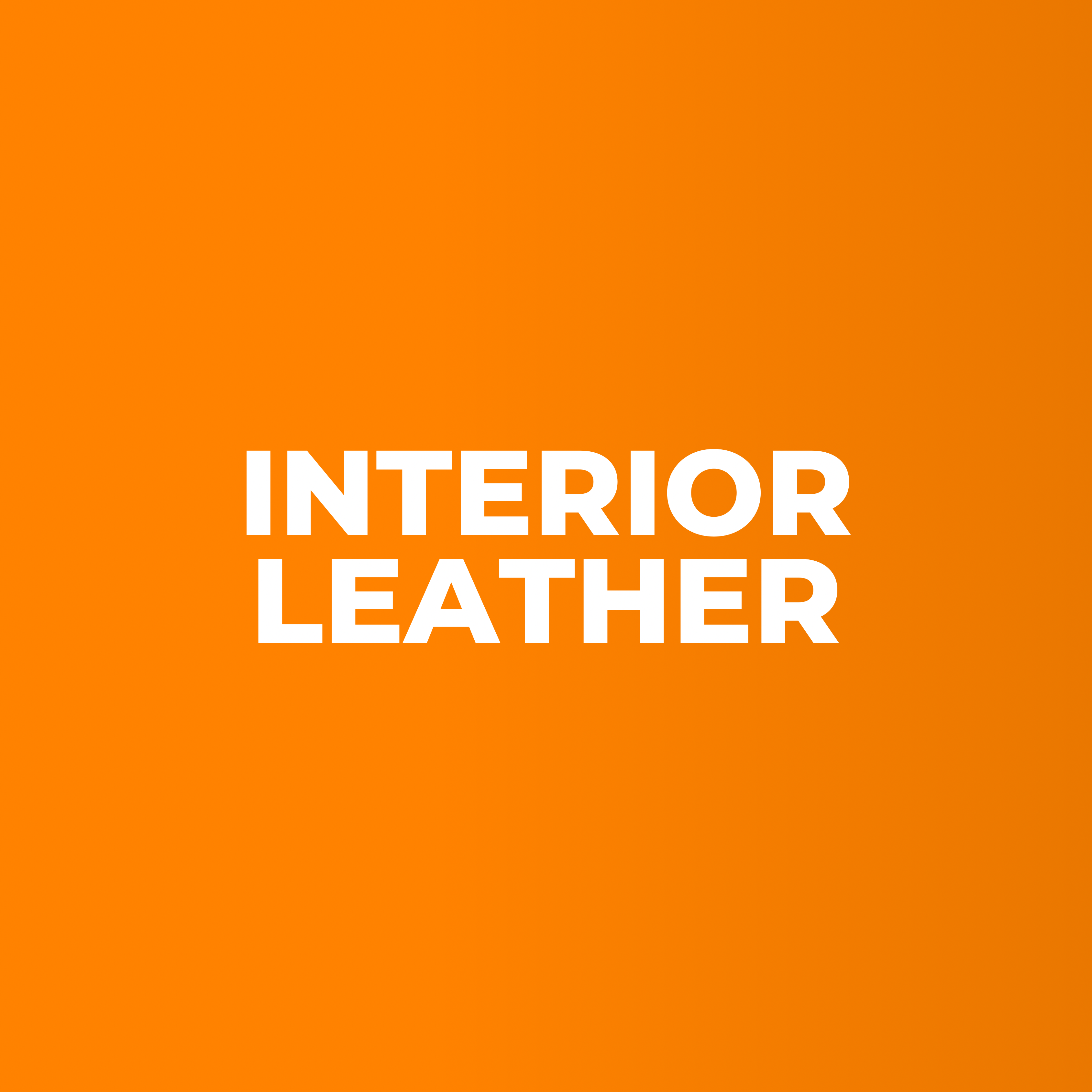 Interior Leathers The Car Care Company