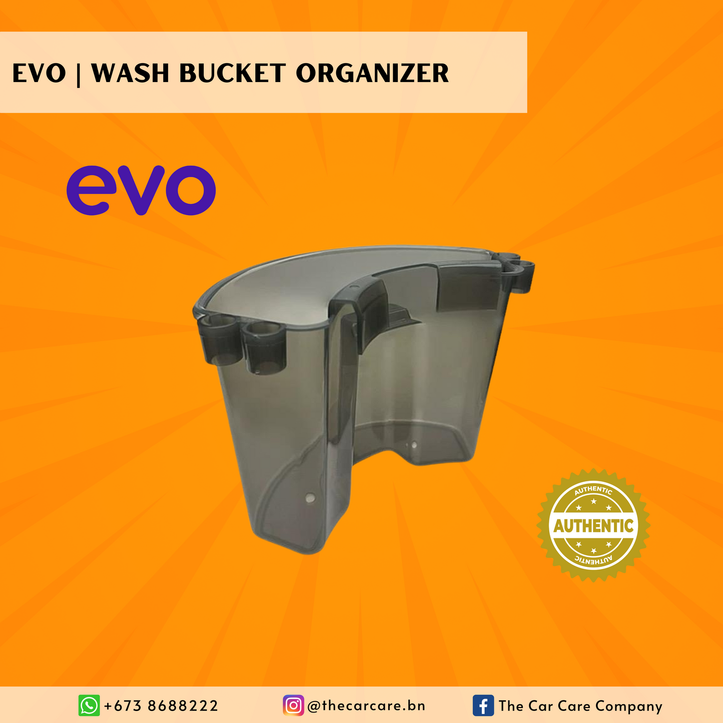 Wash Bucket Organizer