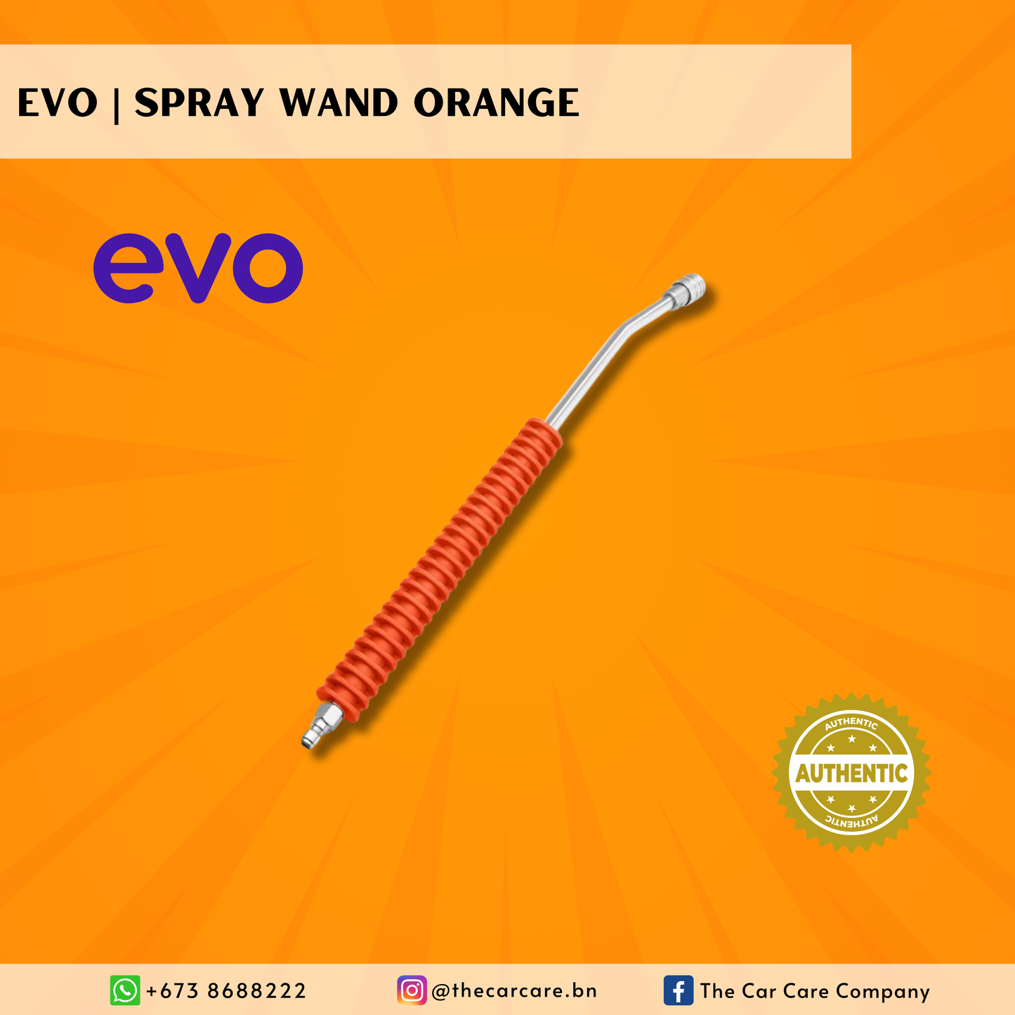 Spray Wand Orange