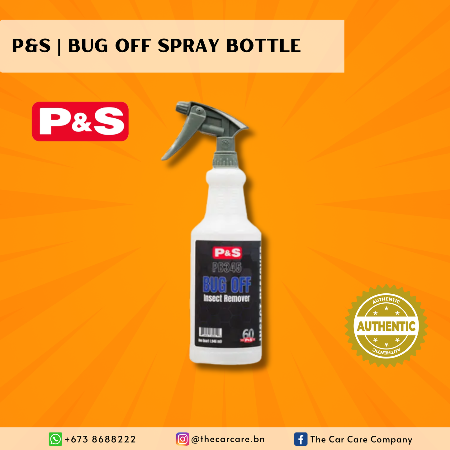 Bug Off Spray Bottle