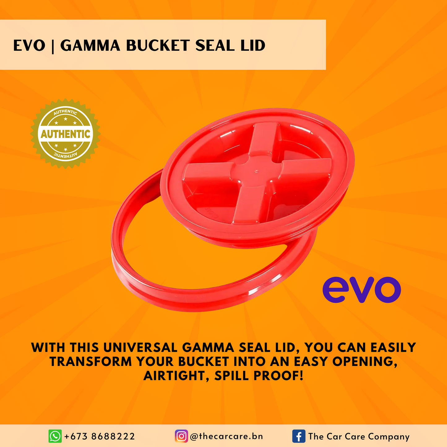Gamma Seal Bucket Lid
