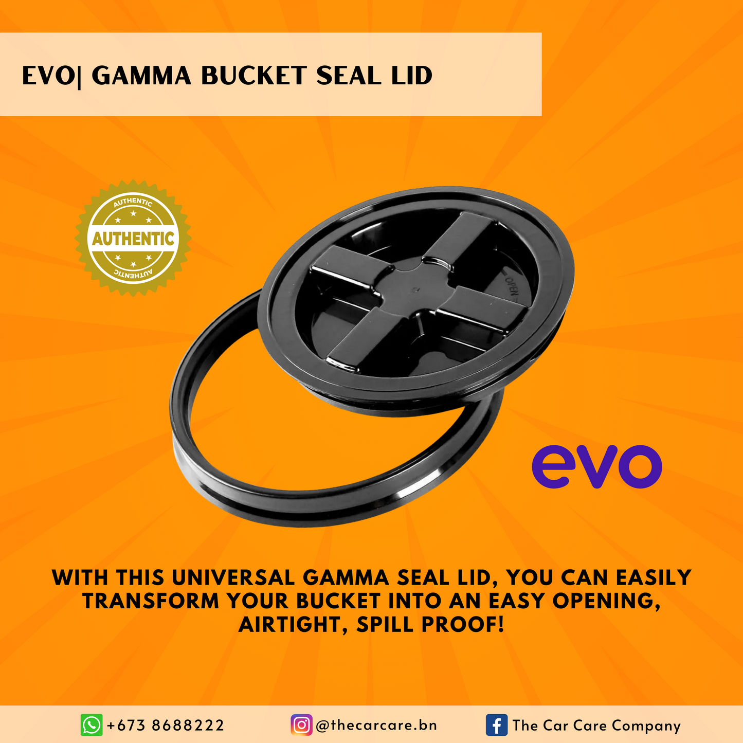 Gamma Seal Bucket Lid