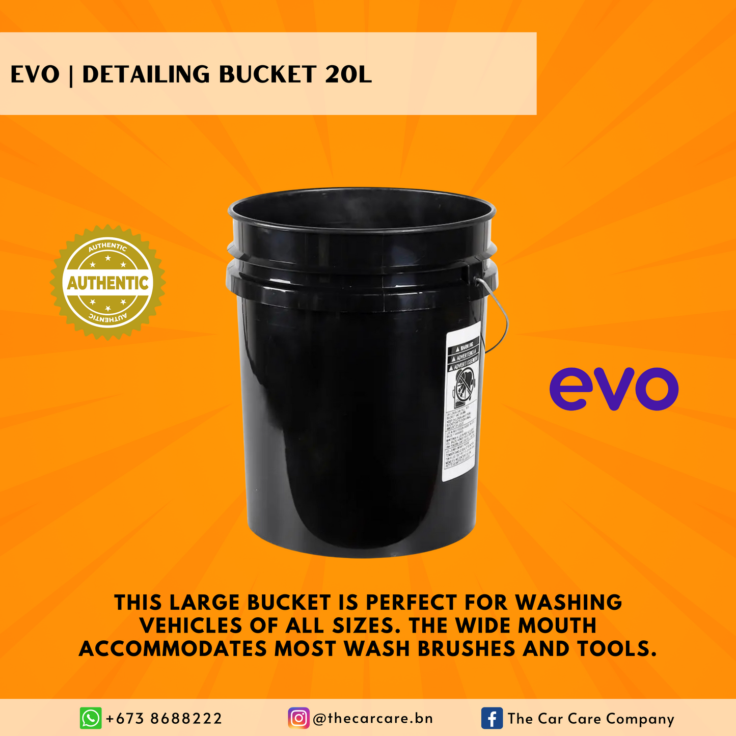 Detailing Bucket 20L