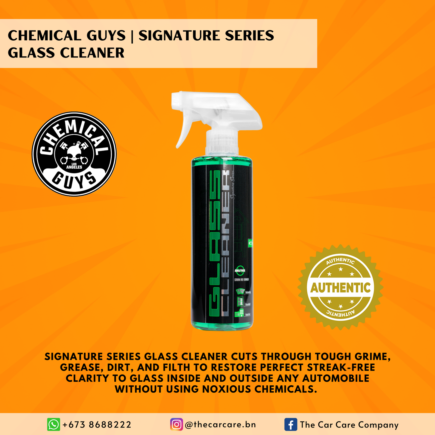 Signature Series Glass Cleaner