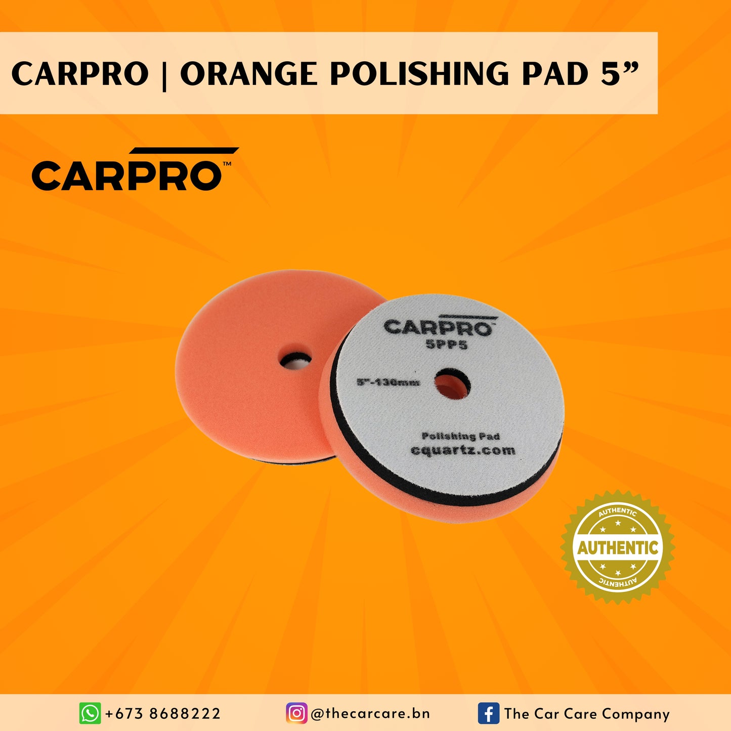 Orange Polishing Pad