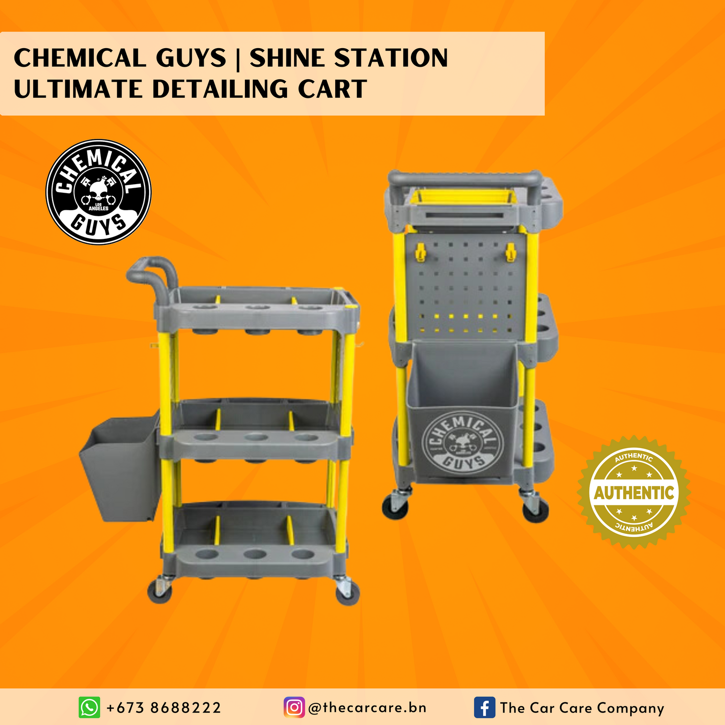 Shine Station Ultimate Detailing Cart