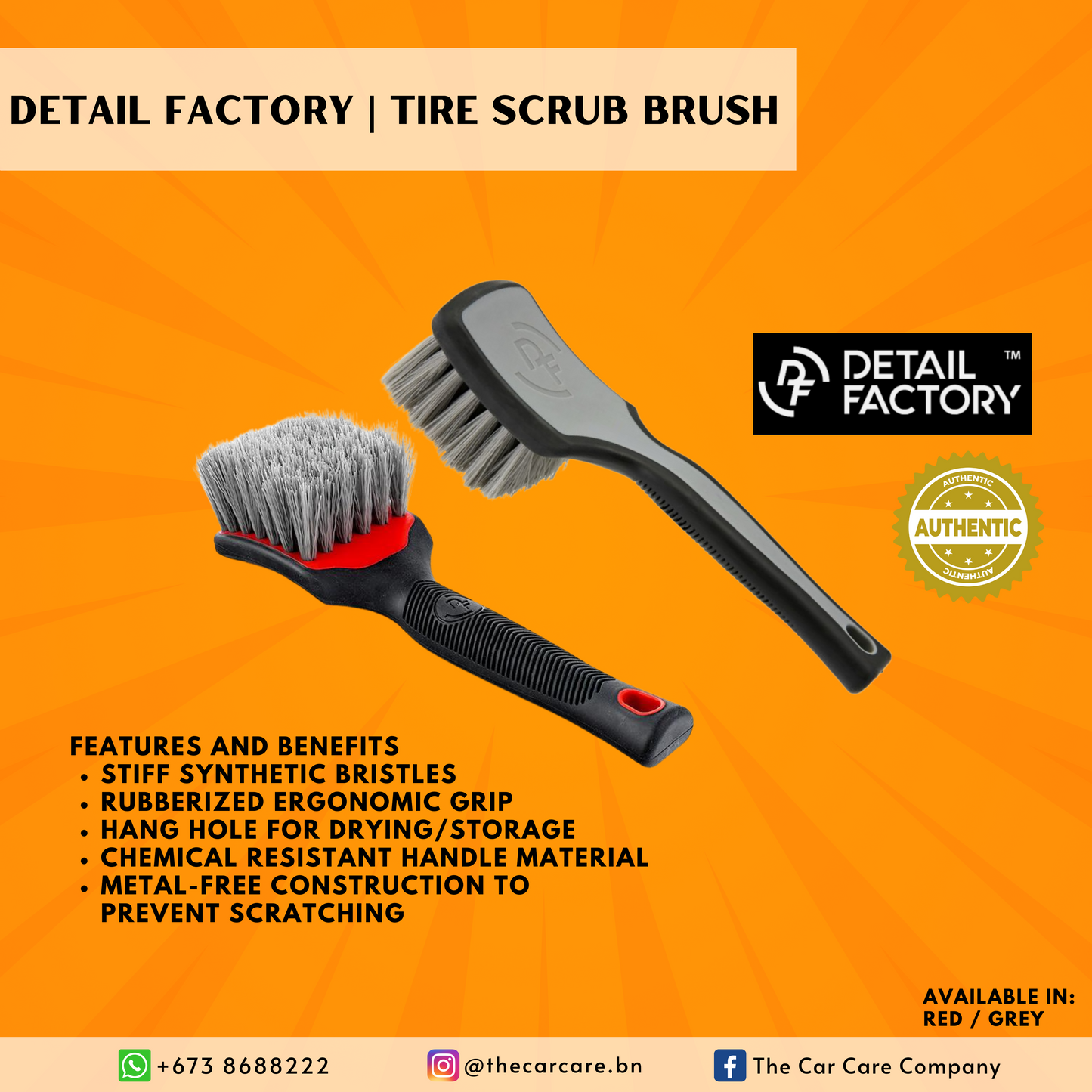 Tire Scrub Brush