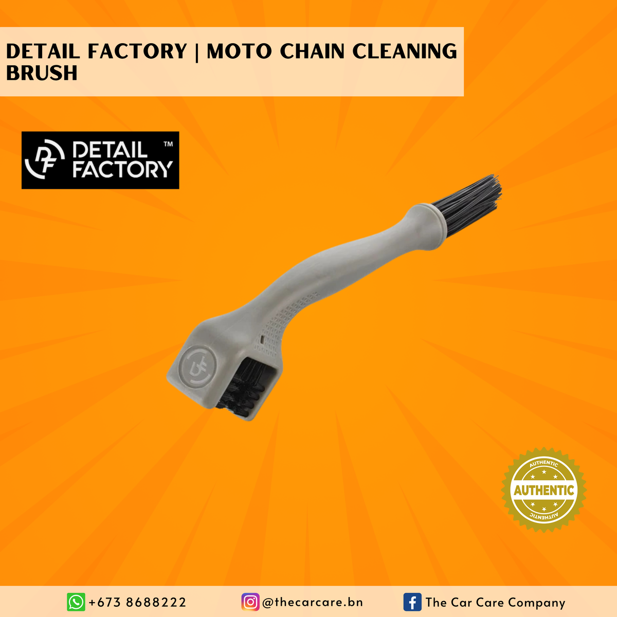 Moto Chain Cleaning Brush