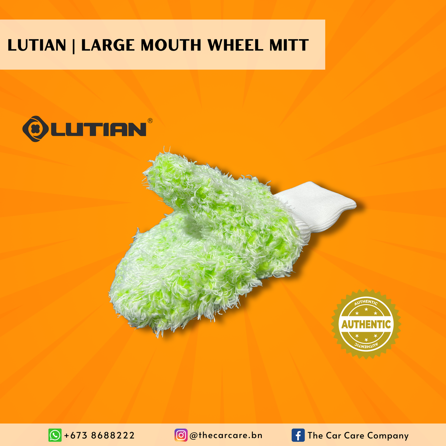 Large Mouth Wheel Mitt