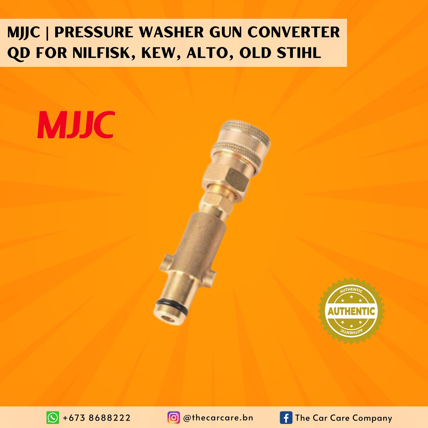 Pressure Washer Gun Converter QD