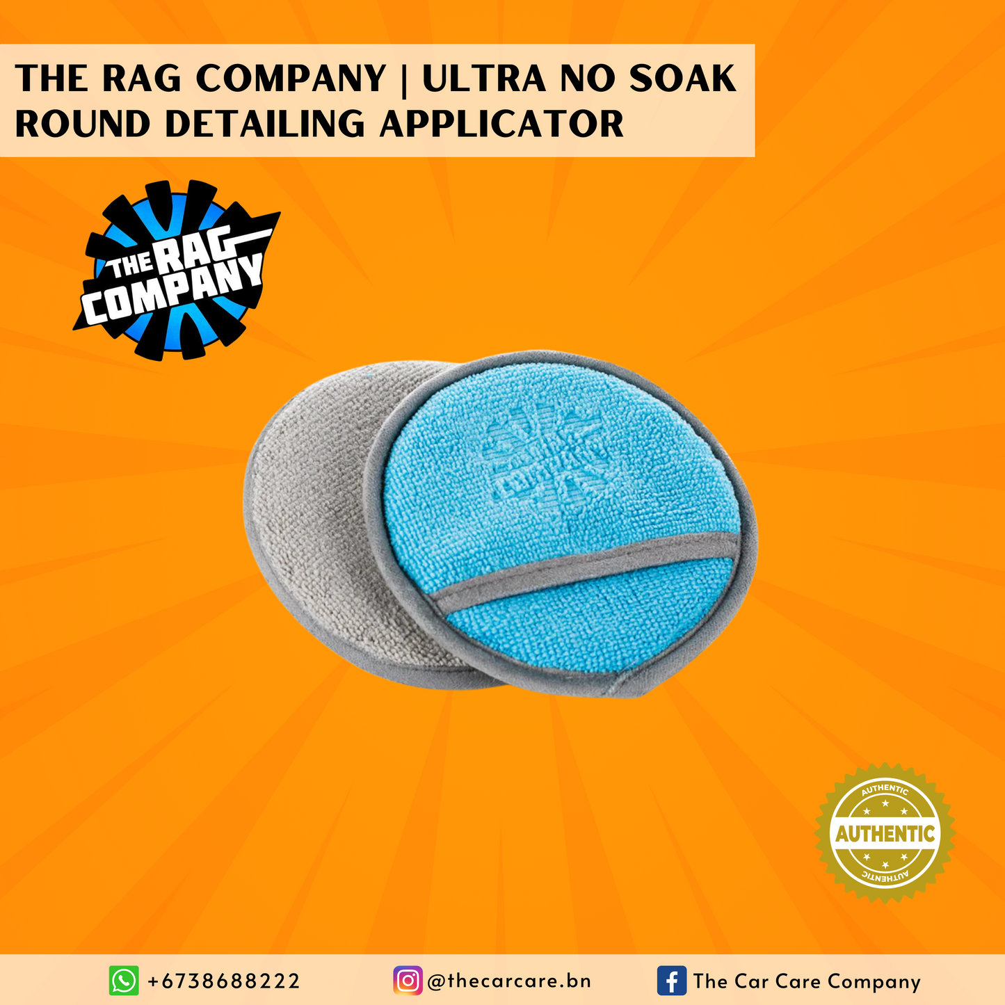 Ultra No Soak Round Detailing Applicator