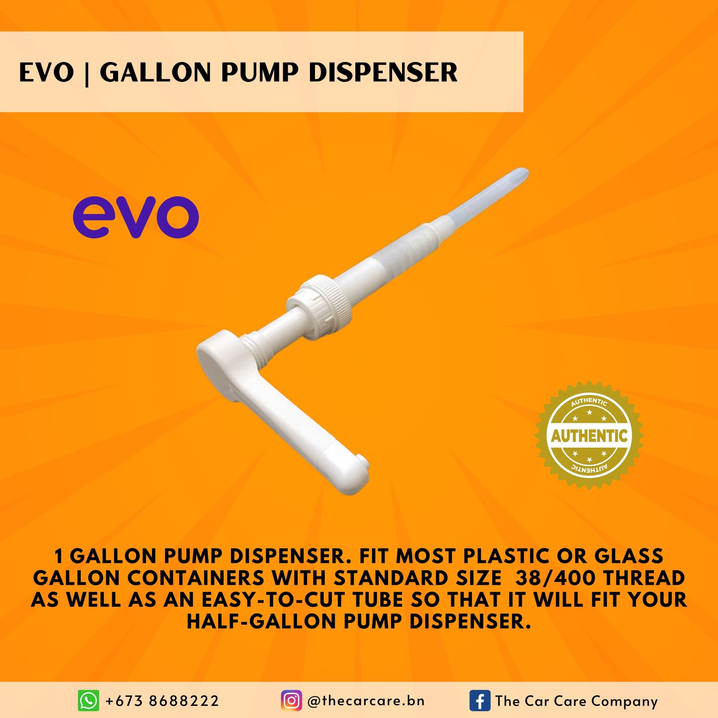 Gallon Pump Dispenser