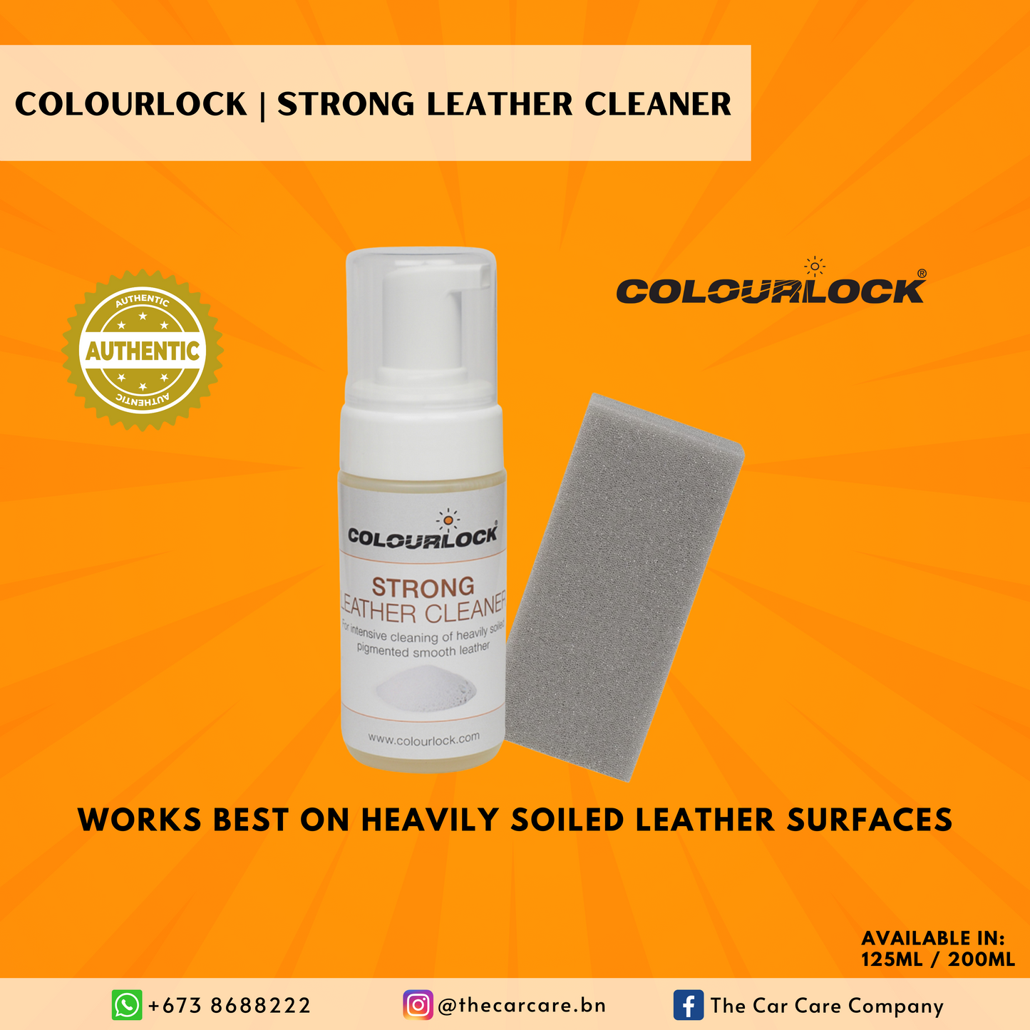 Strong Leather Cleaner