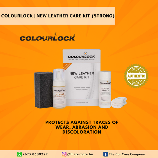 New Leather Care Kit (Strong) - Strong Cleaner & Leather Shield