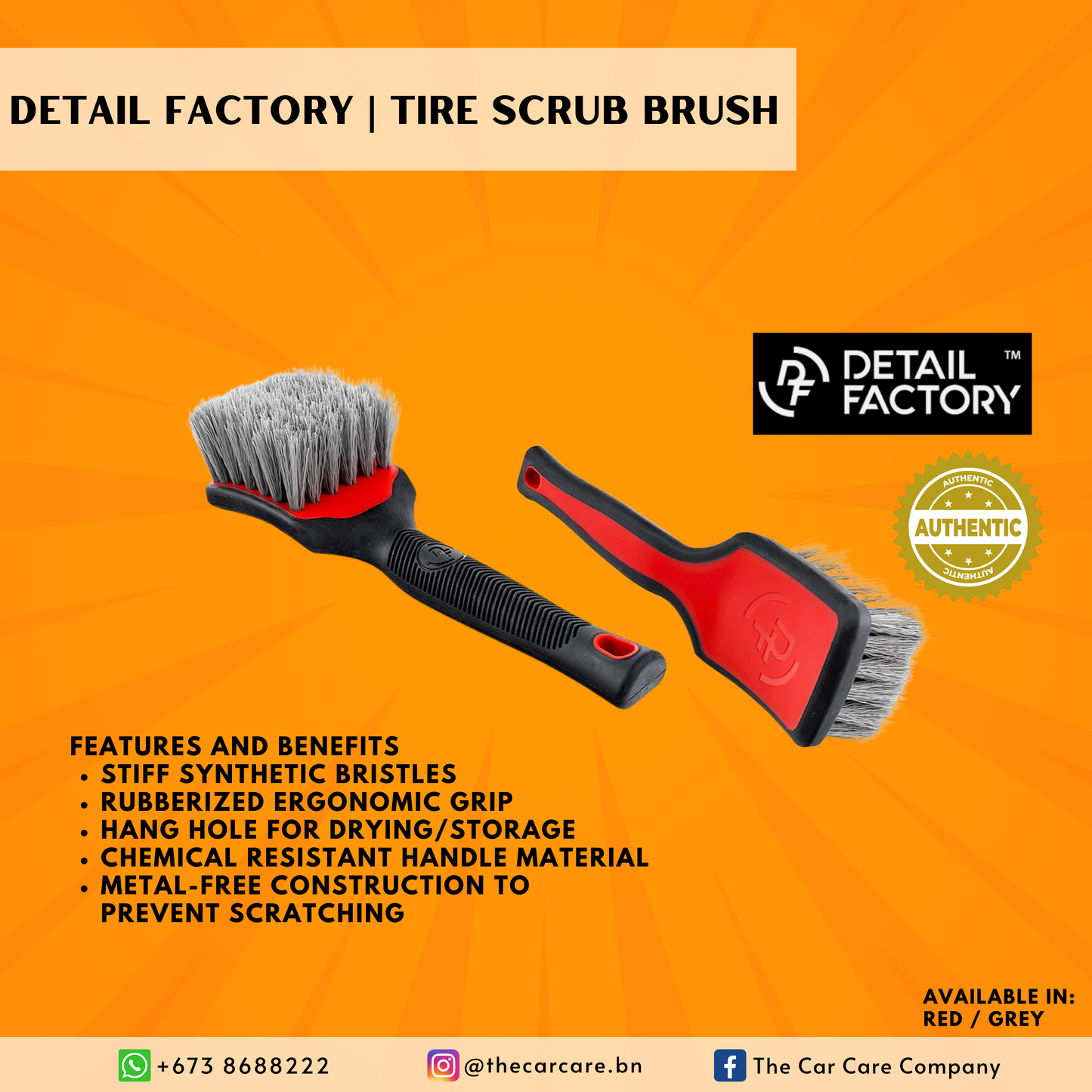 Tire Scrub Brush