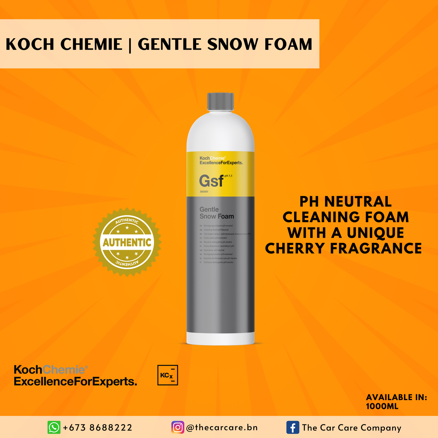 GSF Gentle Snow Foam