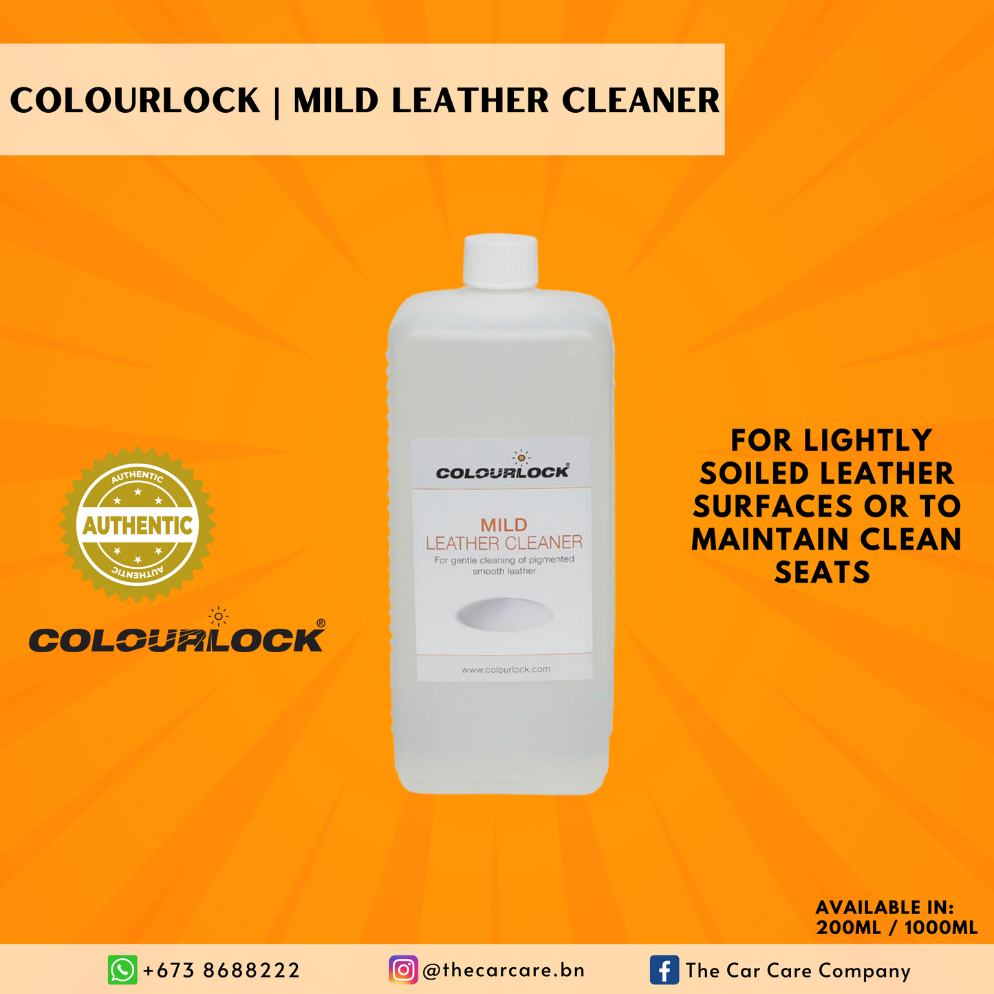 Mild Leather Cleaner