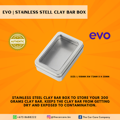 Stainless Steel Clay Bar Box