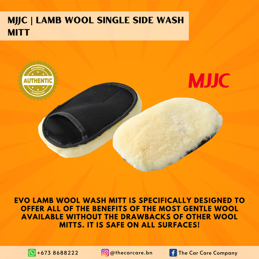 Lamb Wool Single Side Wash Mitt