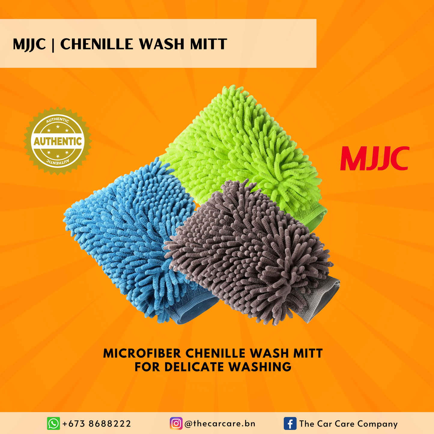 Chenille Wash Mitt