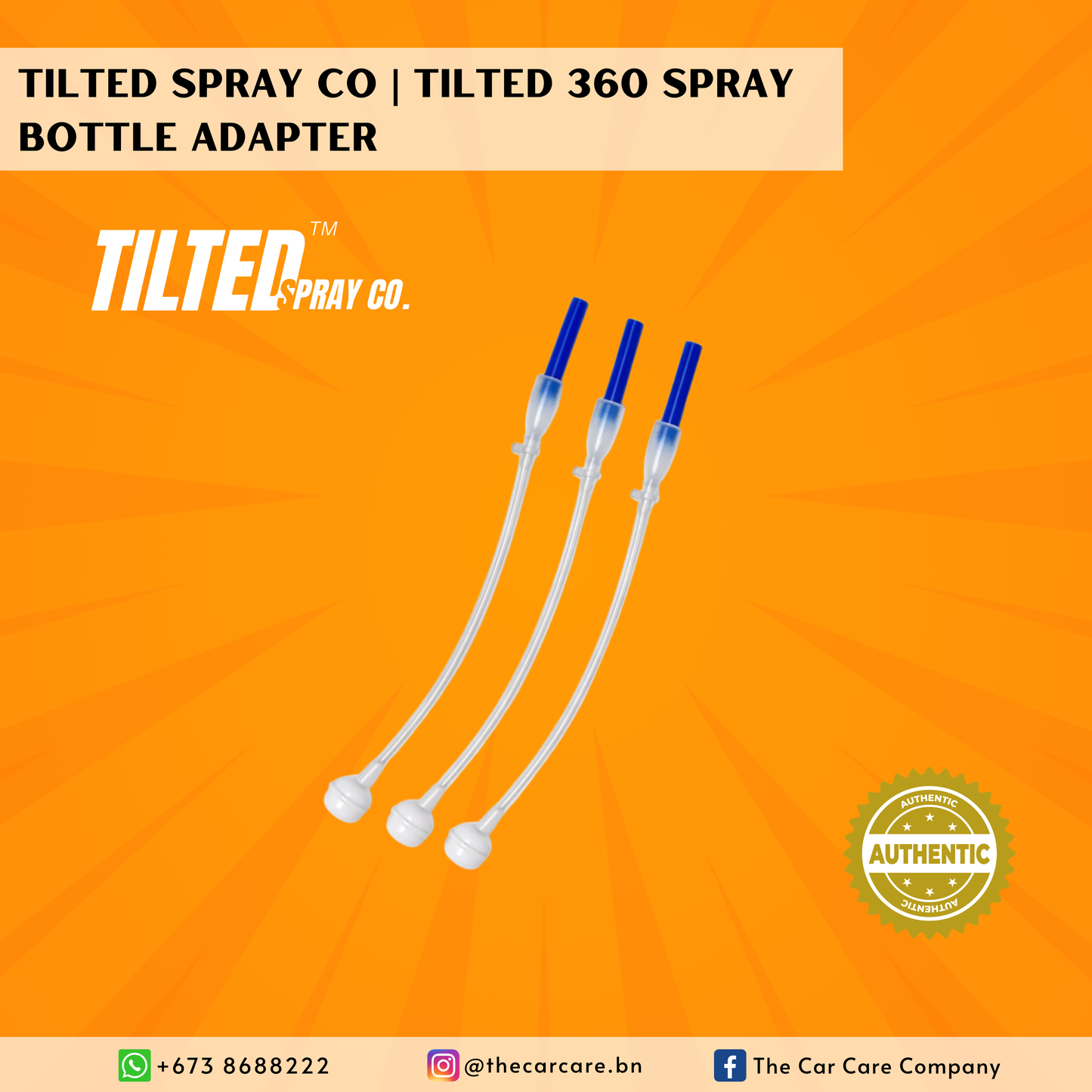 Tilted 360 Spray Bottle Adapter