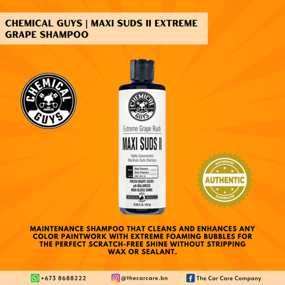 Maxi Suds II Extreme Grape Car Wash Shampoo