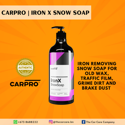 Iron X Snow Soap