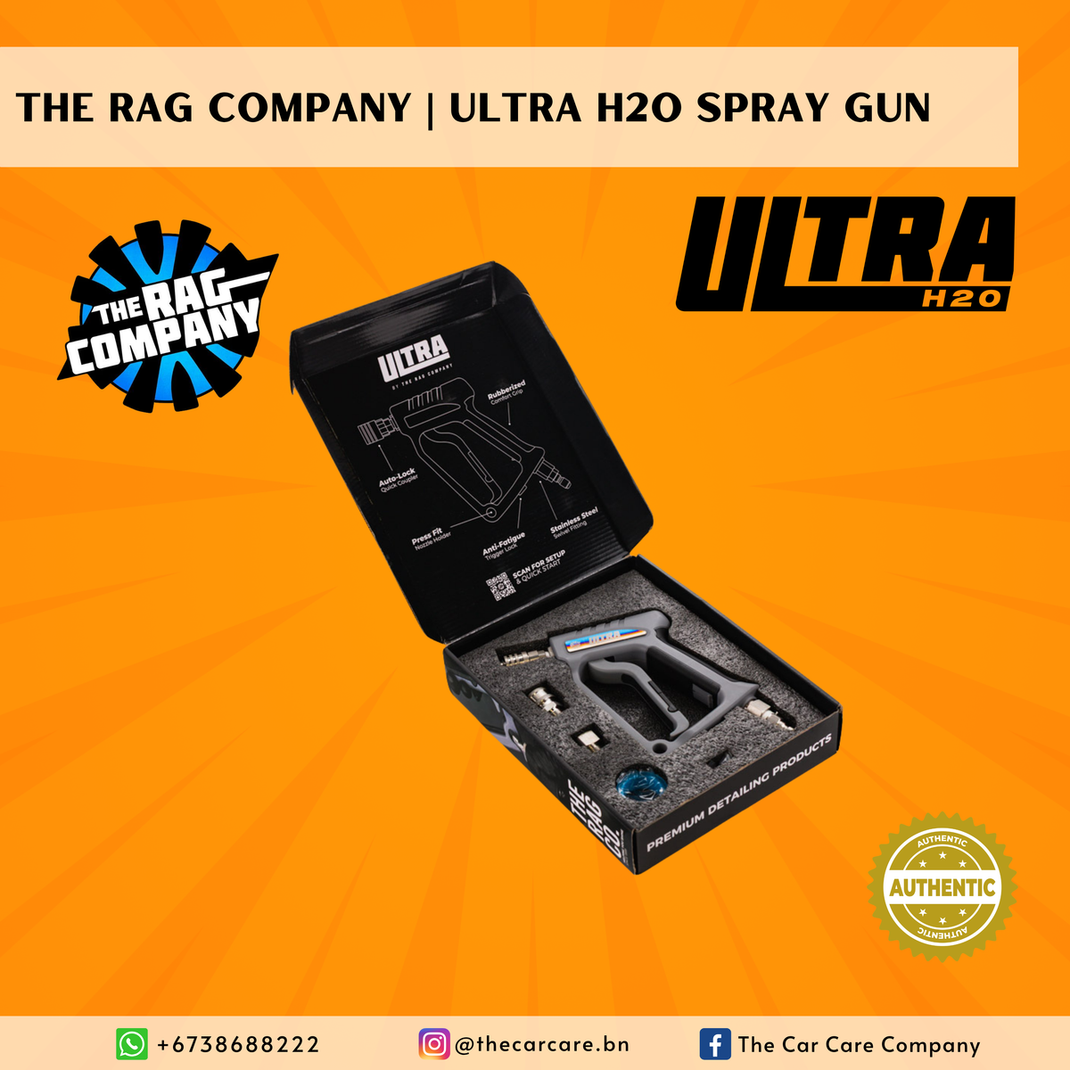 Ultra H2O Spray Gun