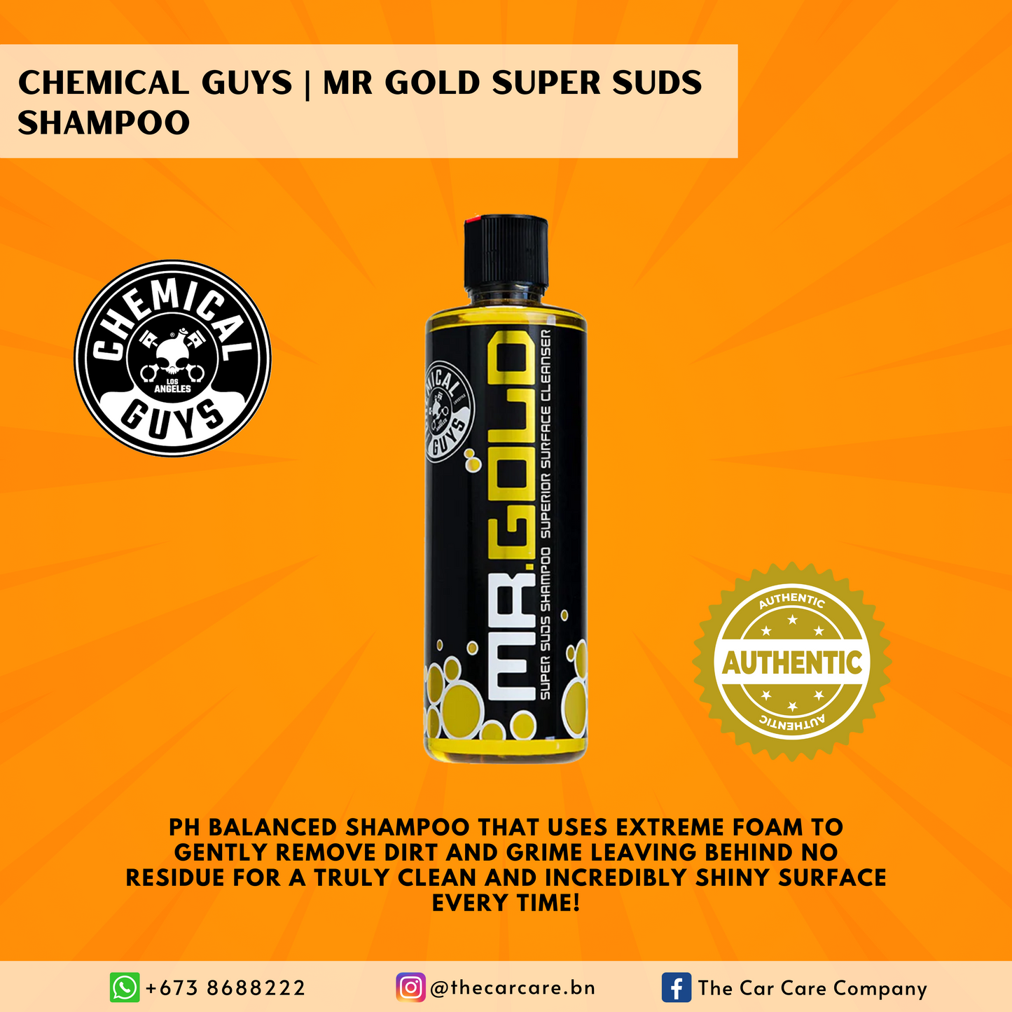 Mr Gold Super Suds Shampoo