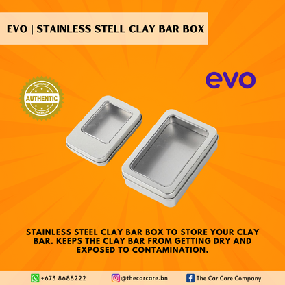 Stainless Steel Clay Bar Box