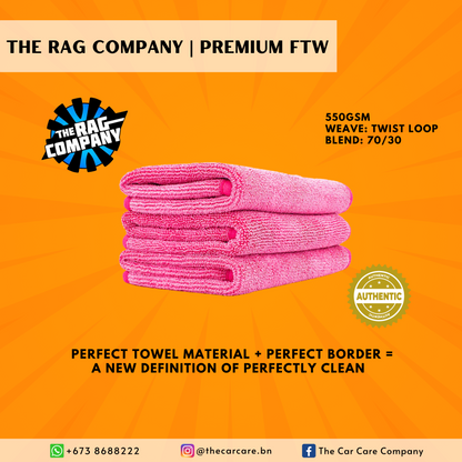 Premium FTW Twisted Loop Microfiber Towel