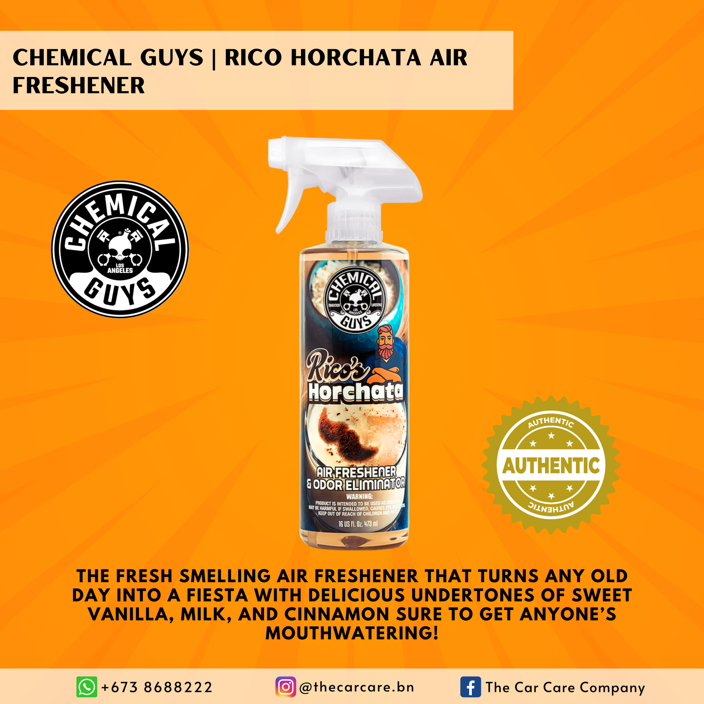 Rico Horchata Air Freshener