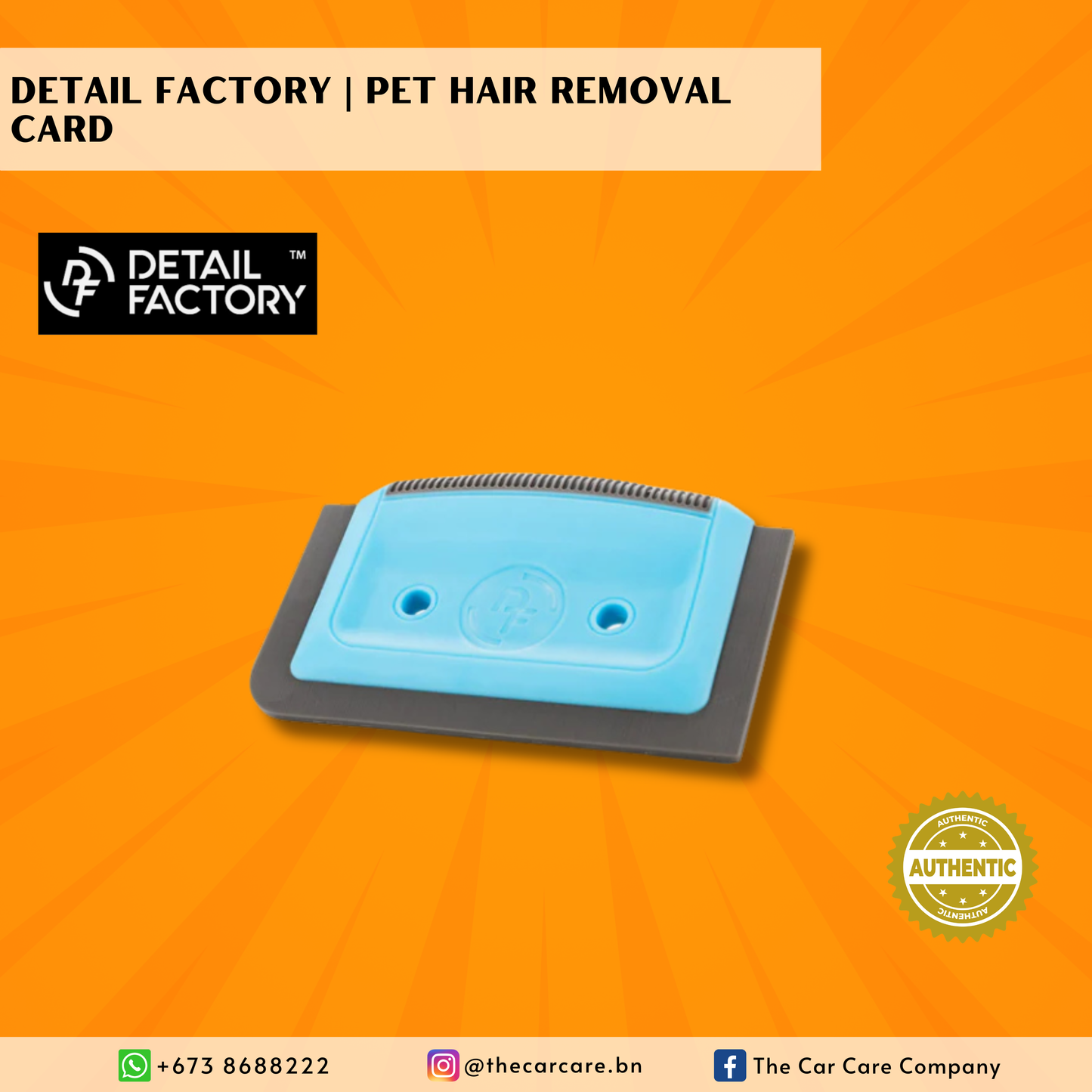 Pet Hair Removal Card