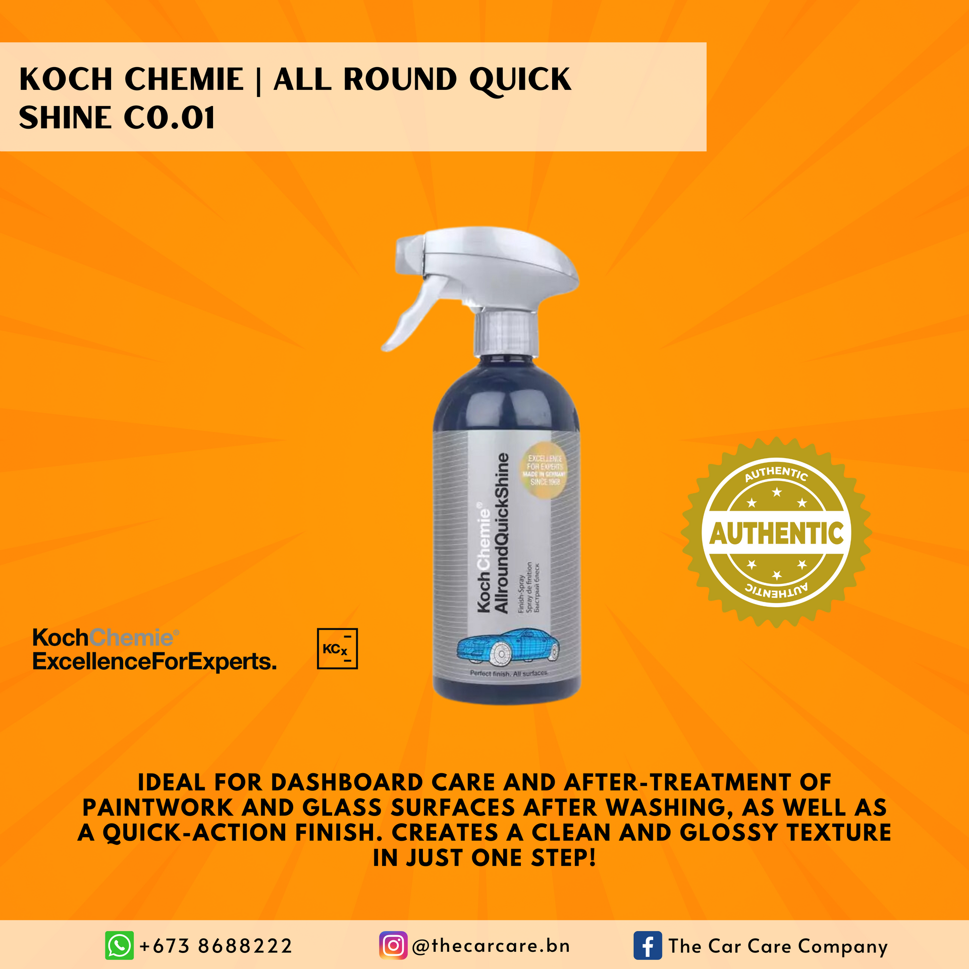 Koch Chemie Quick & Shine Finish Spray