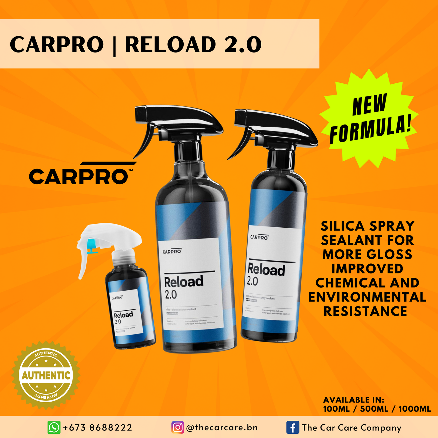 CarPro Reload 2.0 - 100ml