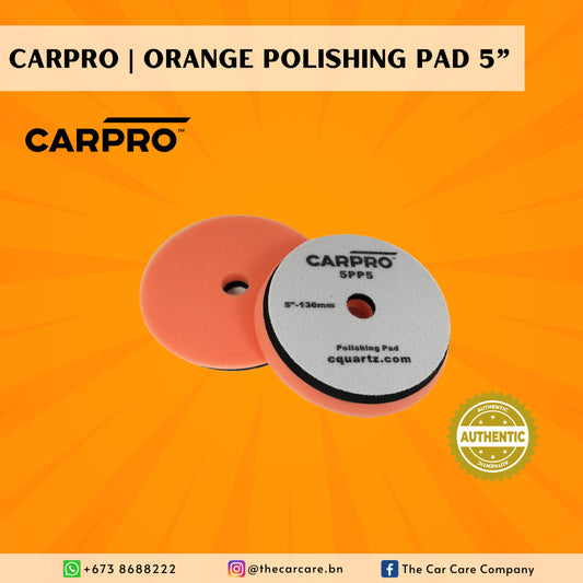 Orange Polishing Pad - 5"