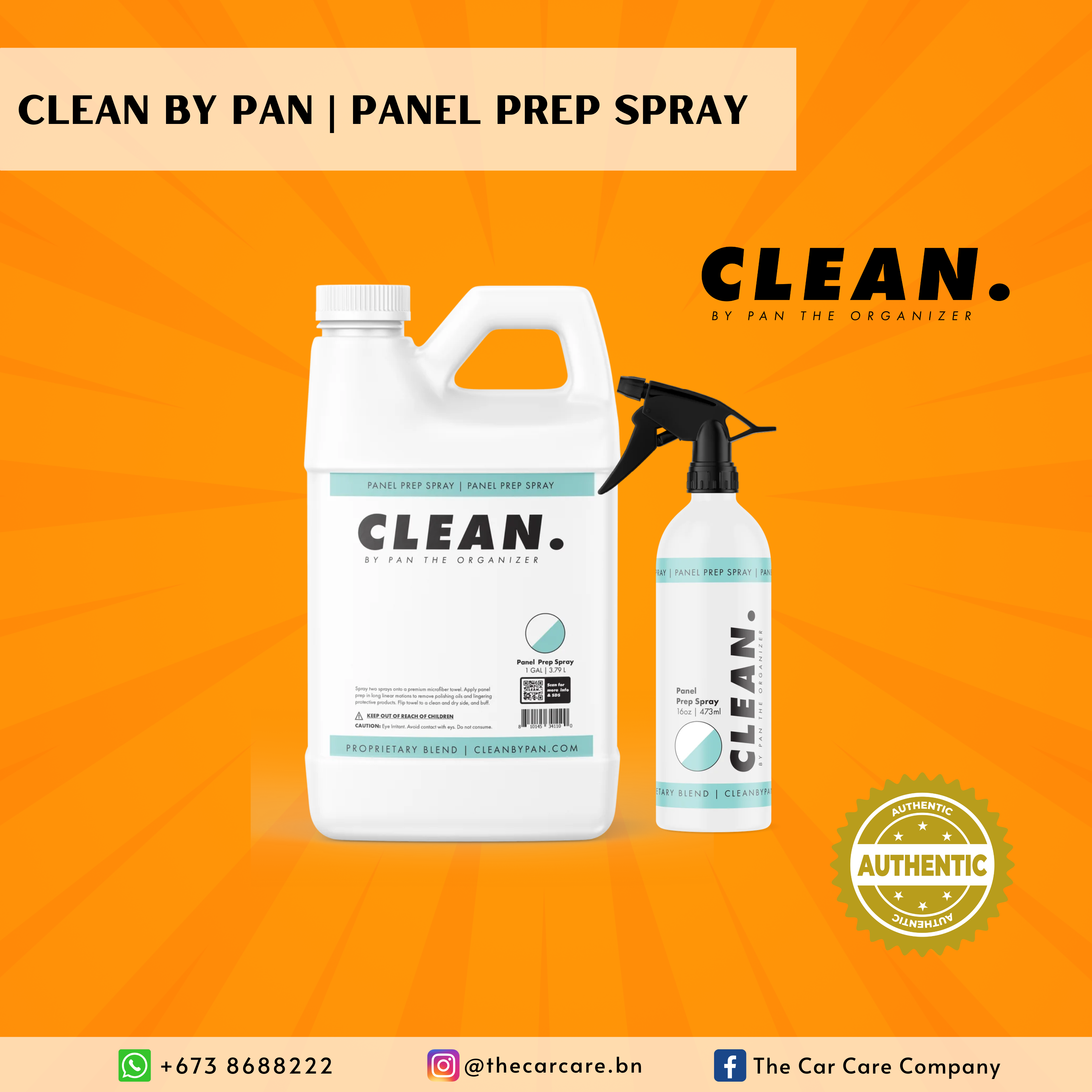 Panel Prep Spray – The Car Care Company