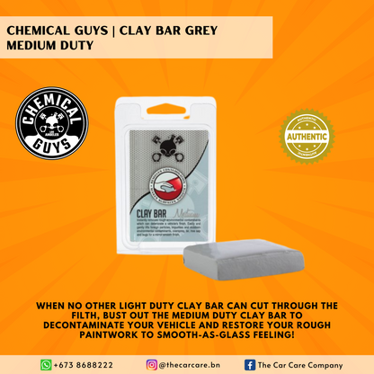 Clay Bar Grey Medium Duty