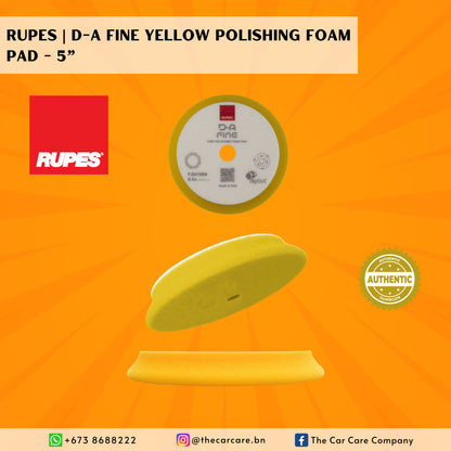 D-A Fine Yellow Polishing Foam Pad