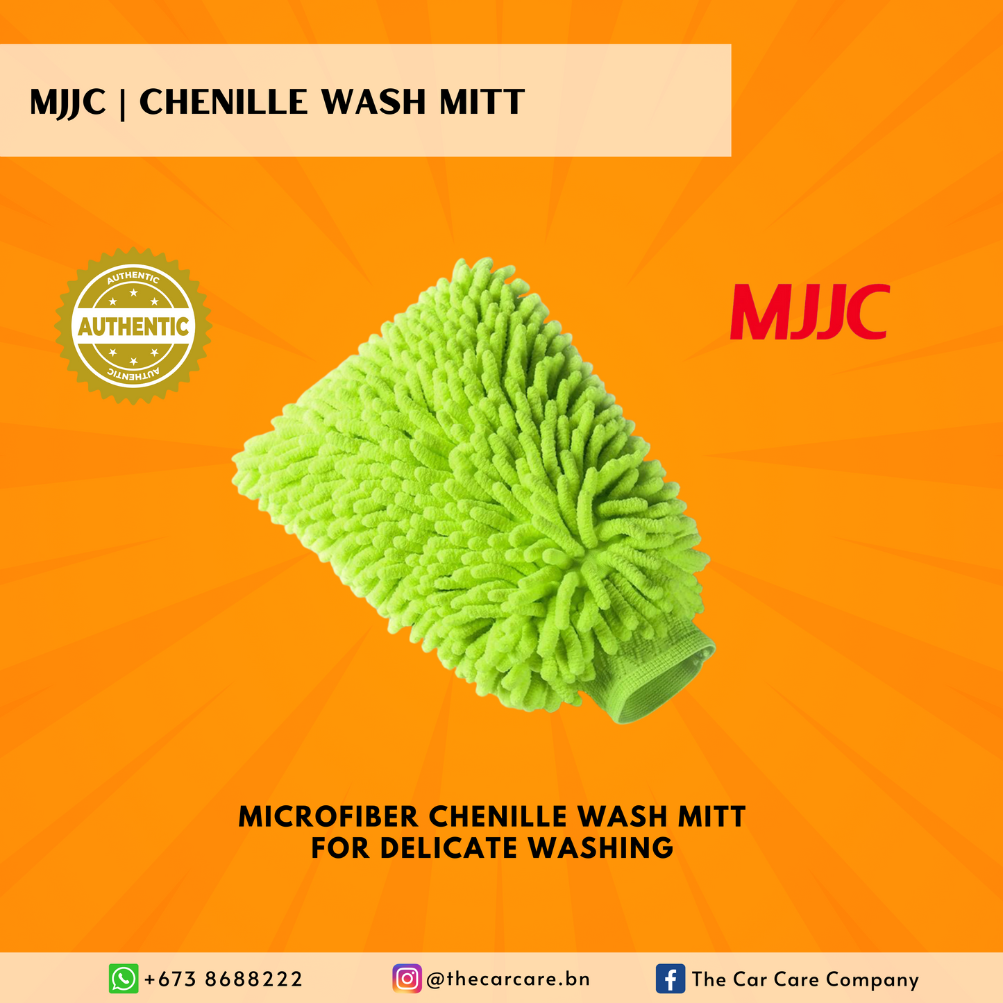 Chenille Wash Mitt