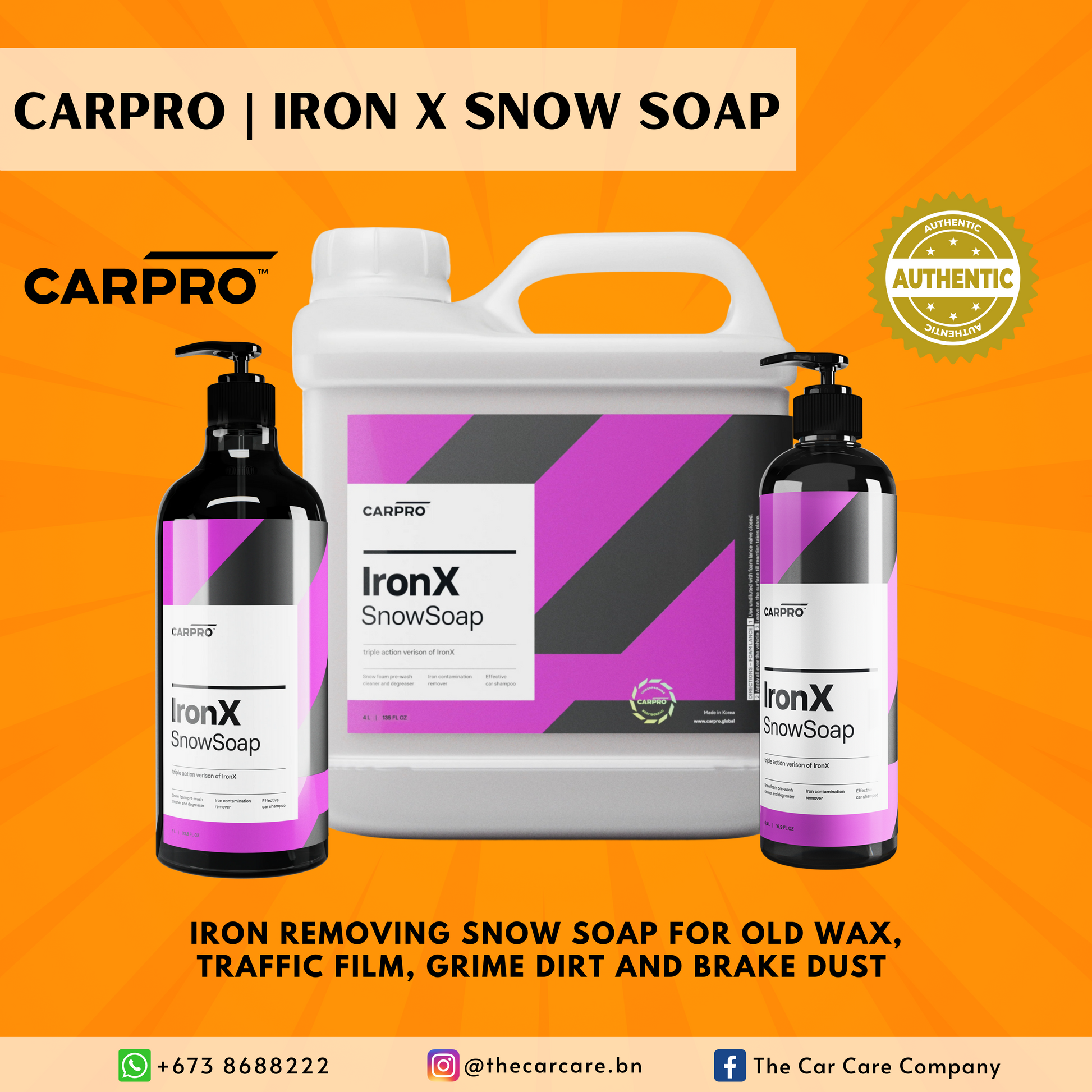 CARPRO Iron X  Car Supplies Warehouse – Car Supplies Warehouse