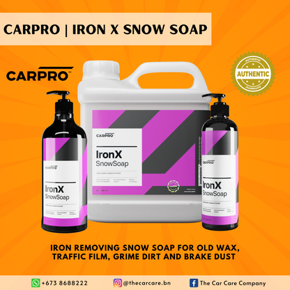 Iron X Snow Soap