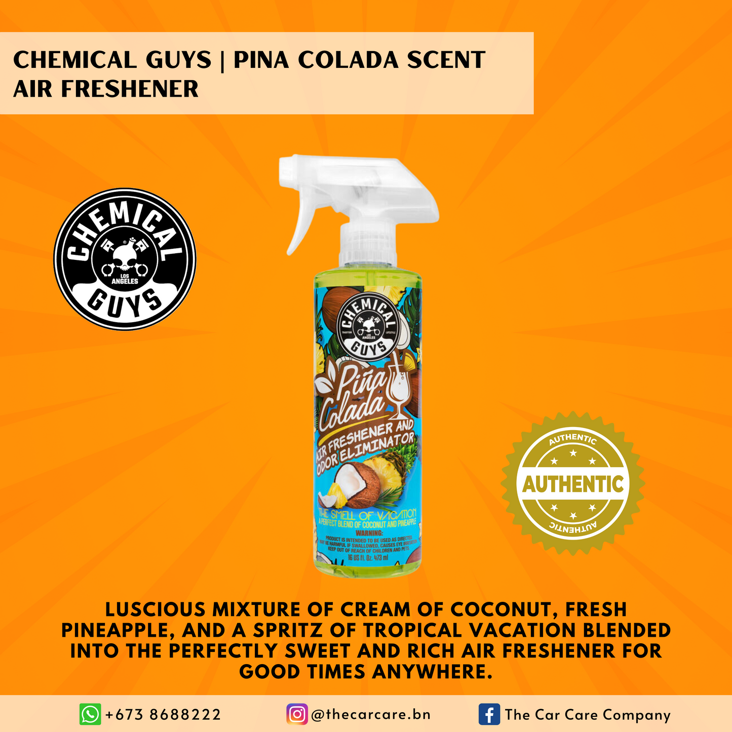 Pina Colada Air Freshener