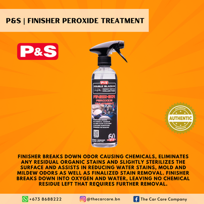 Finisher Peroxide Treatment