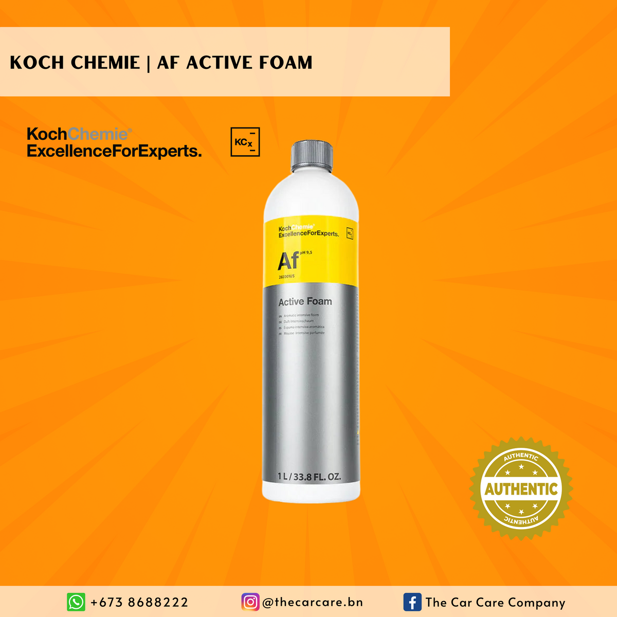 Af Active Foam – The Car Care Company