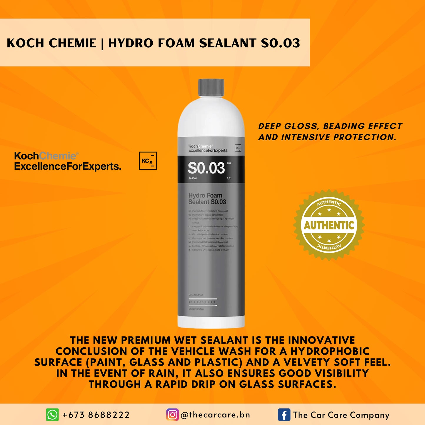 Hydro Foam Sealant S0.03