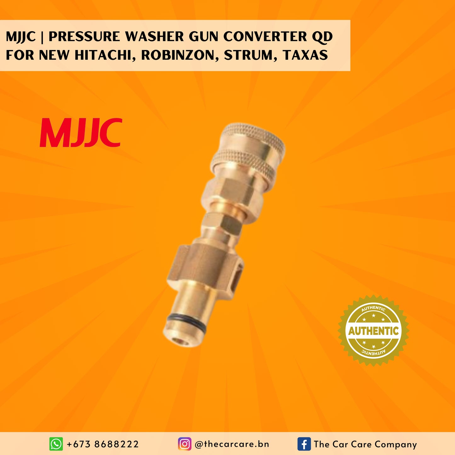 Pressure Washer Gun Converter QD