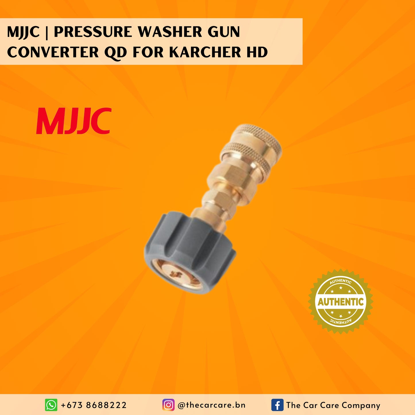 Pressure Washer Gun Converter QD