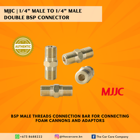 1/4" Male to 1/4" Male Double BSP Connector