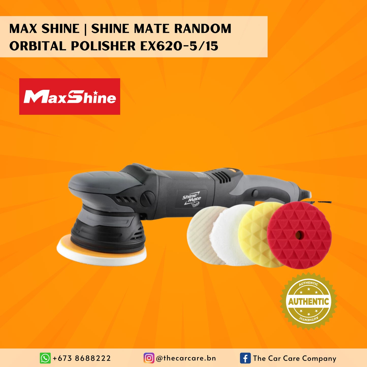 Shine Mate Random Orbital Polisher EX620-5/15